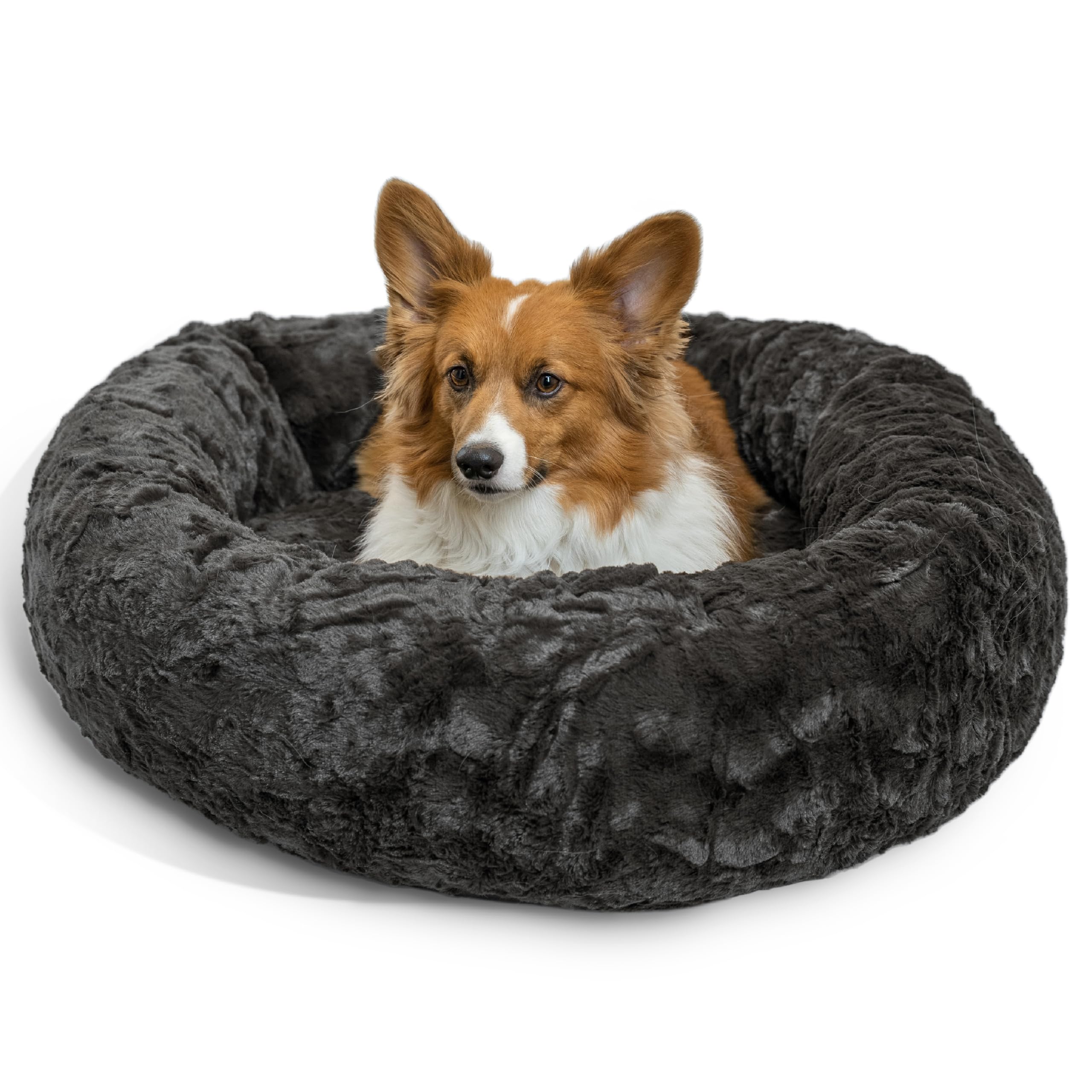 Lit donut calant Best Friends by Sheri de 30 po, confort pour chiens moyens