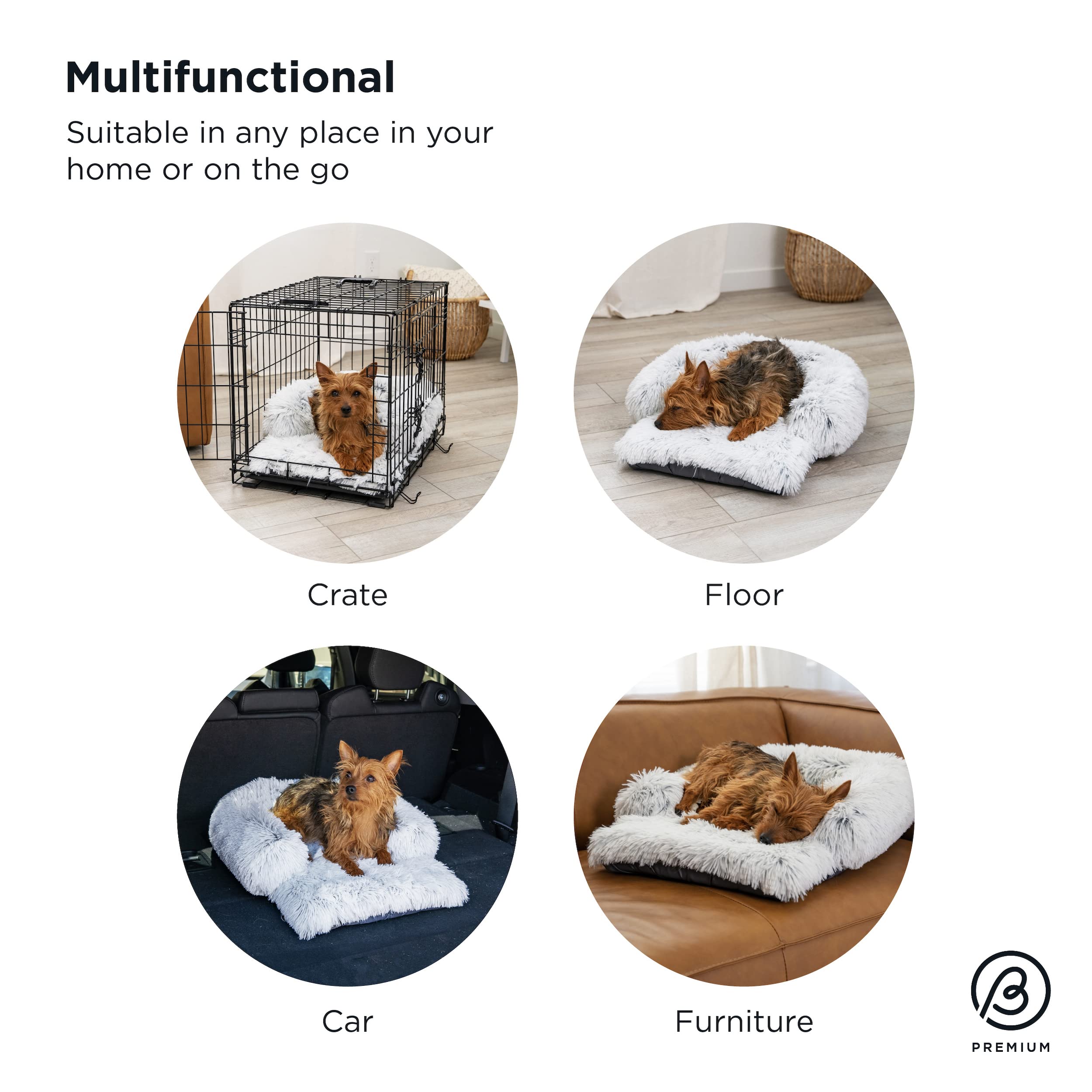 Best Friends by Sheri Nap Mat format 22 pouces convient parfaitement aux cages standard.