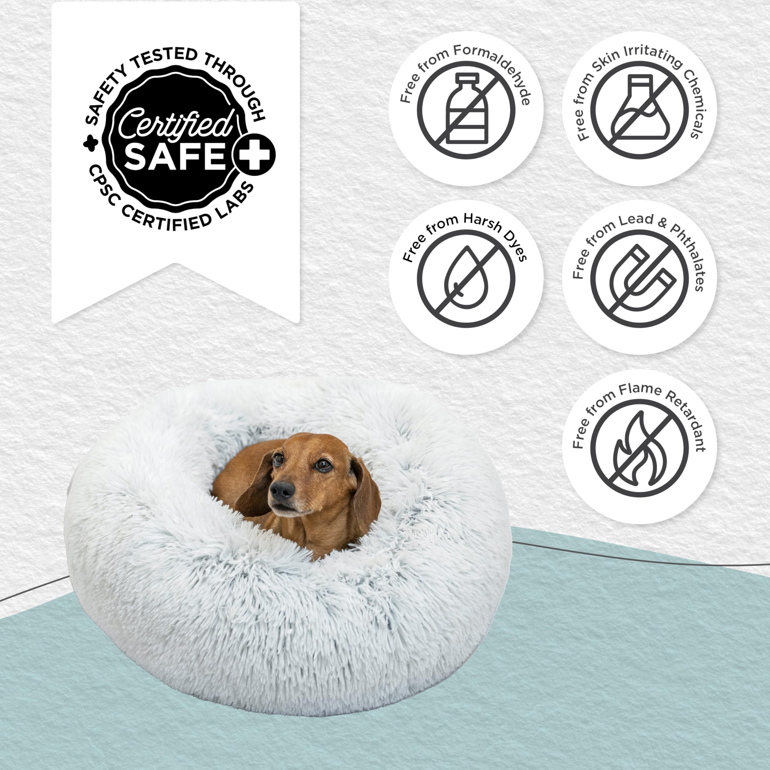 Nettoyage facile Best Friends by Sheri avec housse lavable en machine.