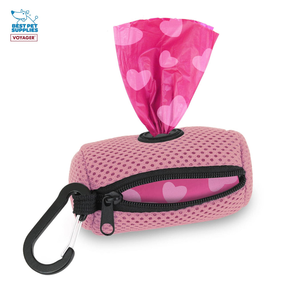 Best Pet Supplies clip supérieur pour attacher rapidement à la laisse rose.
