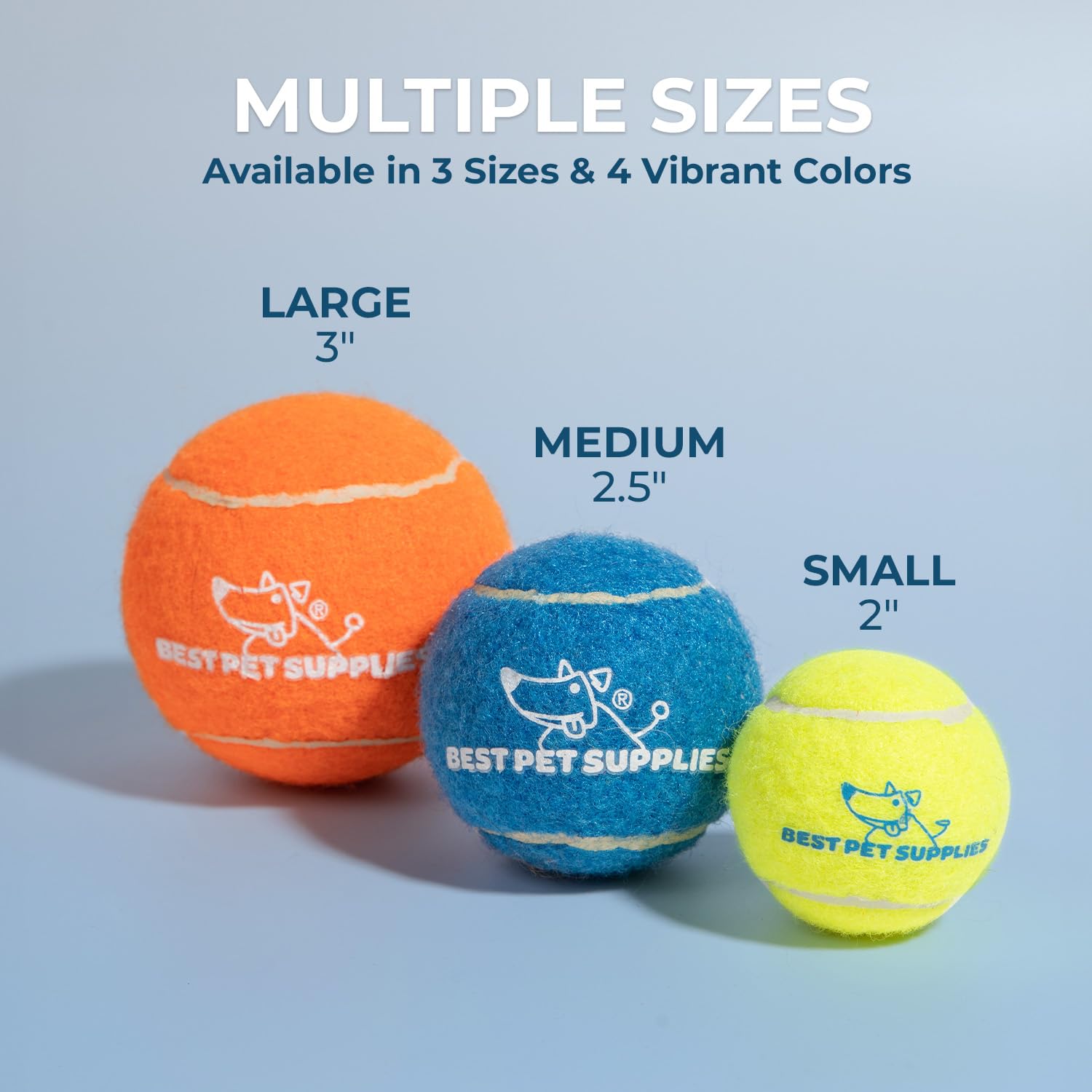 Balle Best Pet Supplies conçue pour l'activité extérieure des chiens.