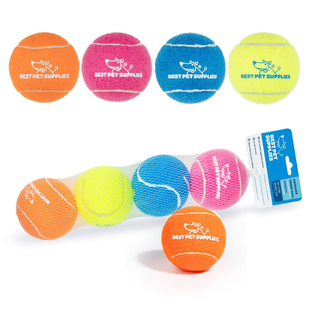 Best Pet Supplies balle à sifflet bleu, parfaite pour le lancer et le retour
