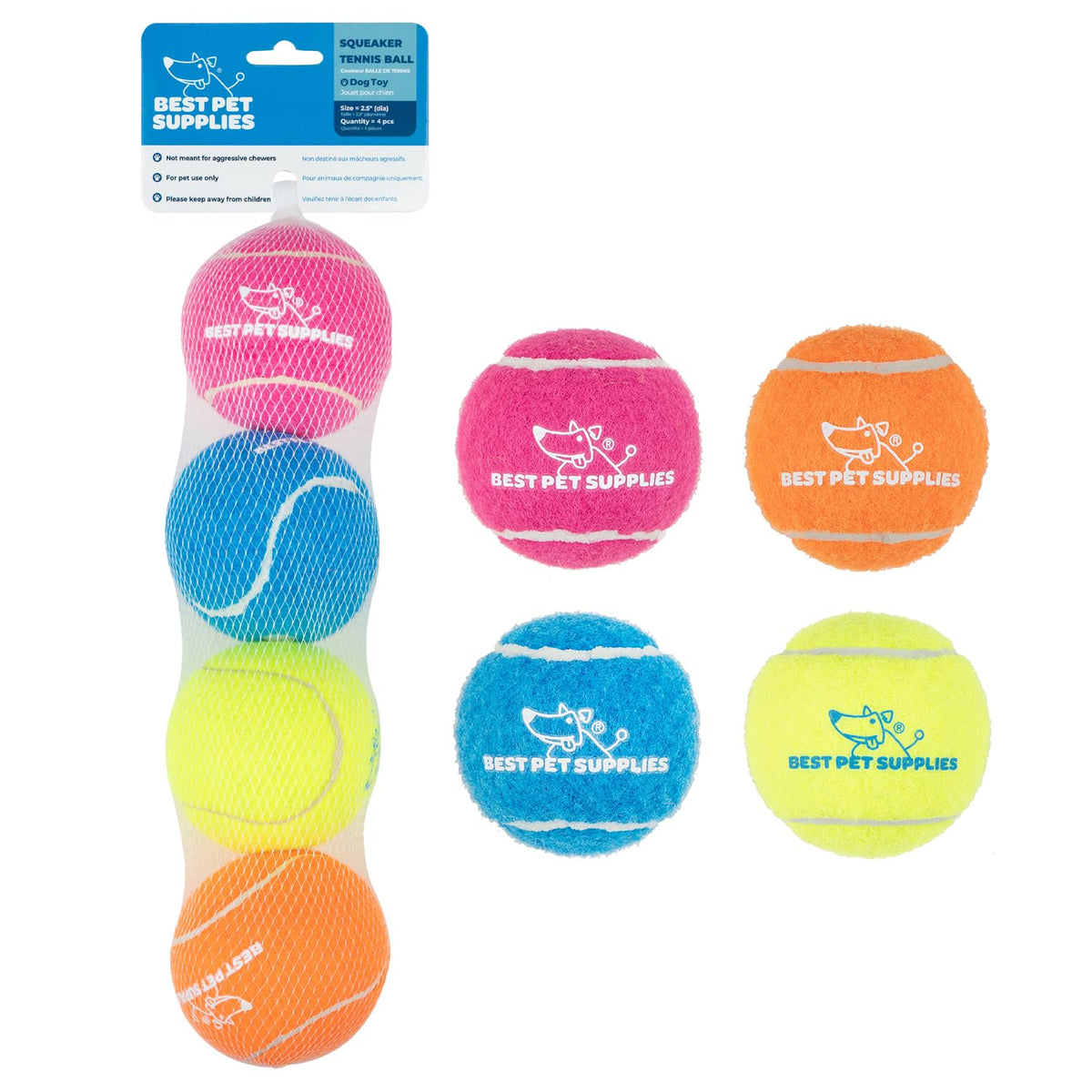 Best Pet Supplies balle-siffleuse-interactive: idéale pour le fetch et l'exercice en plein air.
