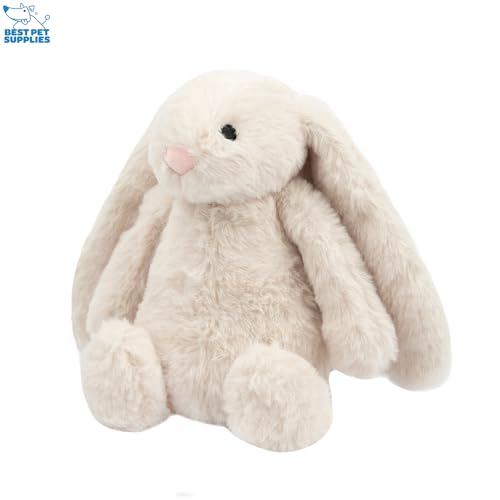 Best Pet Supplies canard-beige grand jouet mordeur pour chiens actifs.