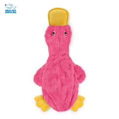 Best Pet Supplies visage canard crissement rose clair, vue rapprochée du sifflet intérieur