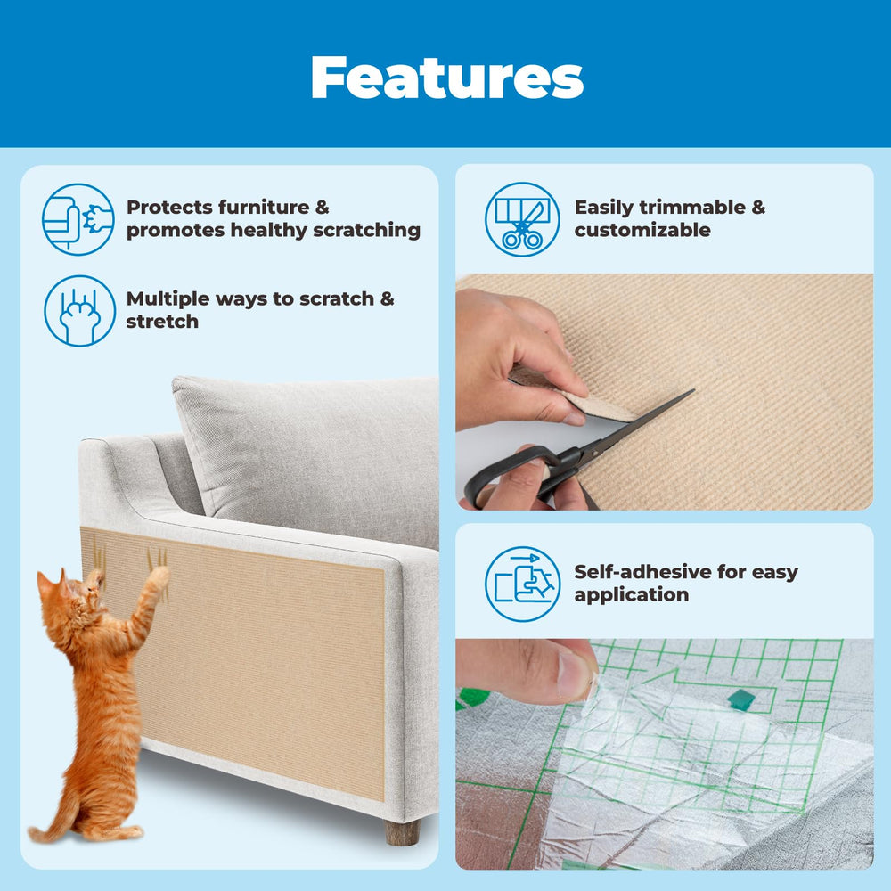 Best Pet Supplies Catify grattoir protege les meubles et evite les rayures.