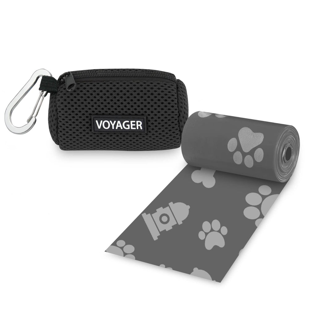 Porte-sacs Best Pet Supplies en maillage, idéal pour promenades propres.
