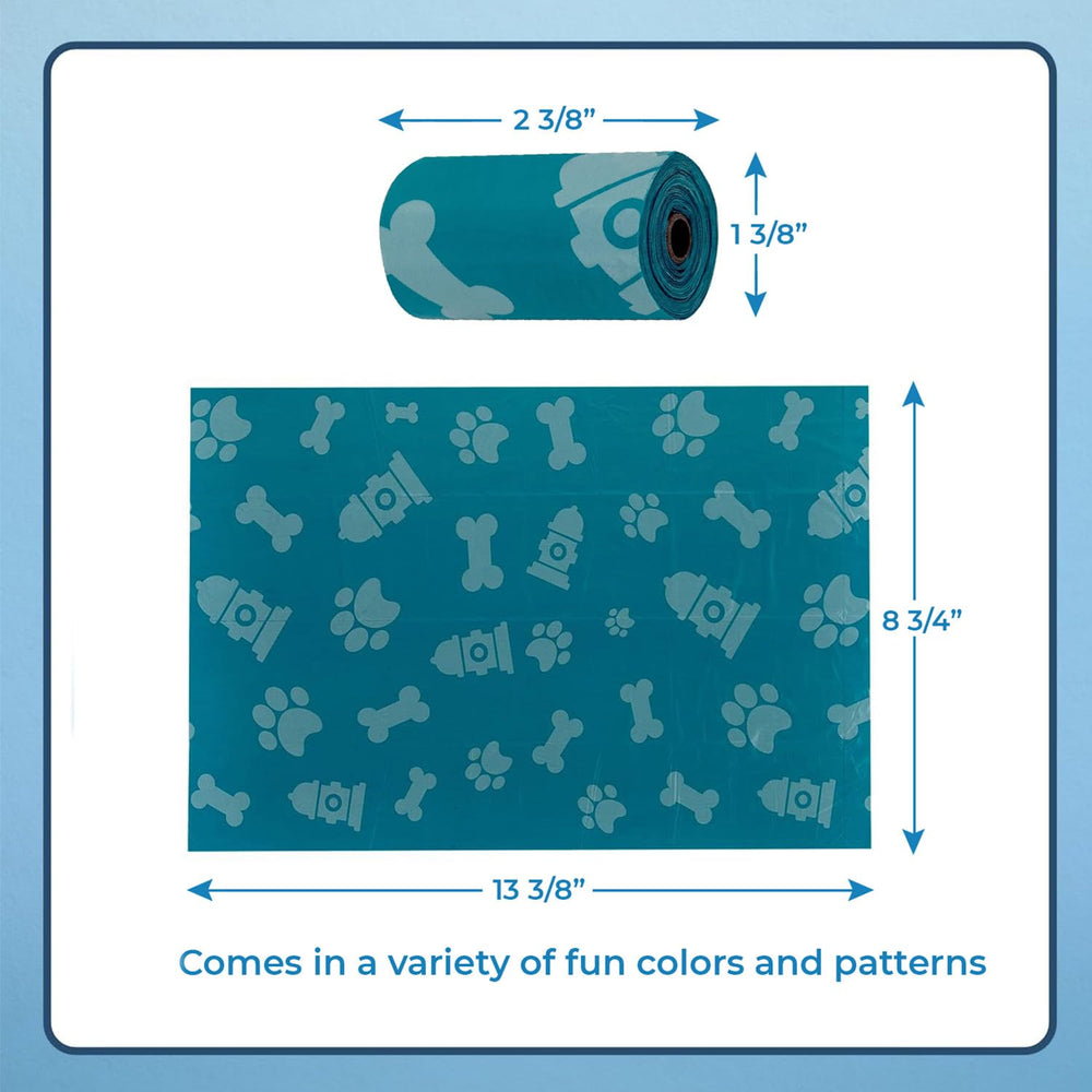 Best Pet Supplies sacs chien 13x9, faciles à ramasser et stocker.