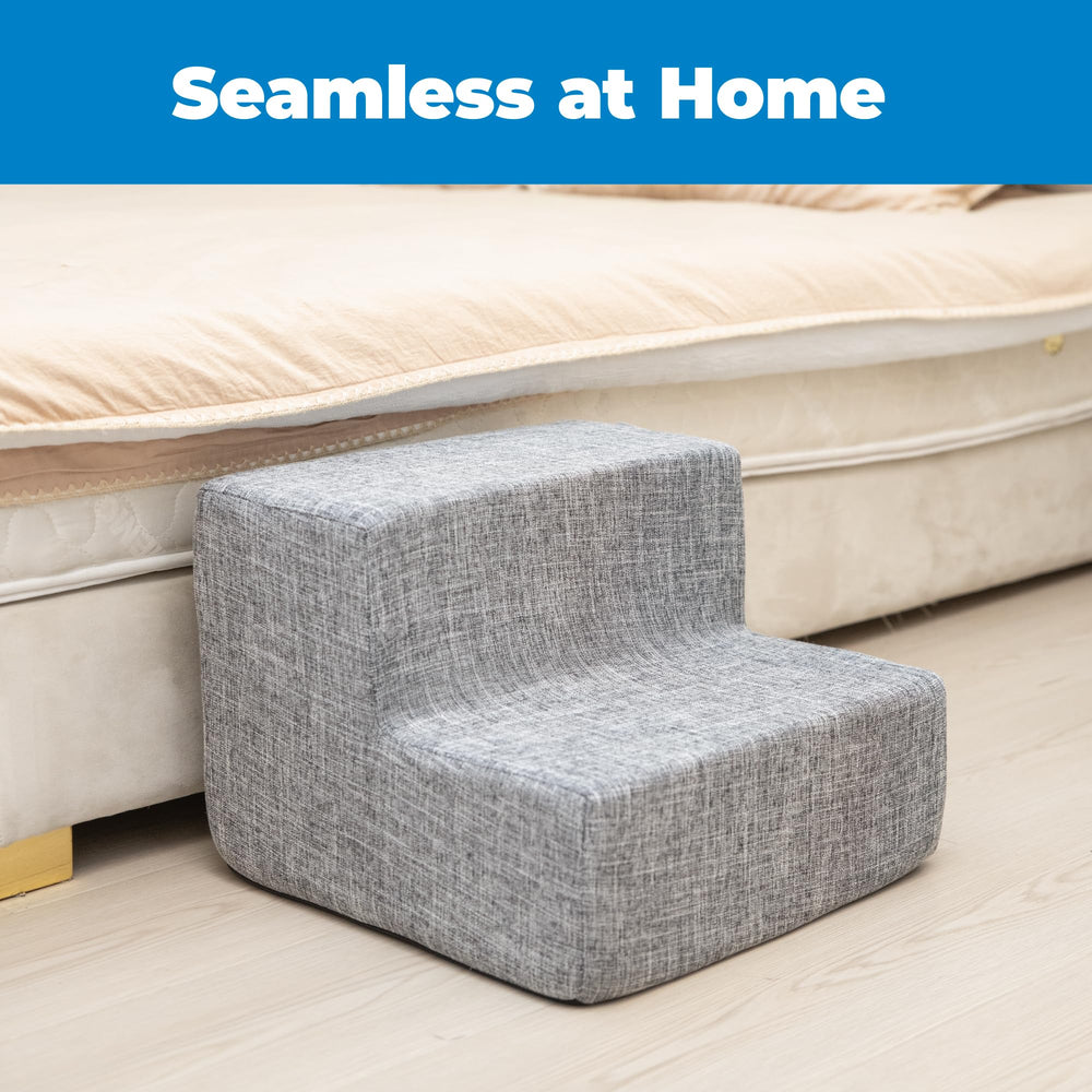Best Pet Supplies escaliers pour chien avec housse amovible et lavage facile.