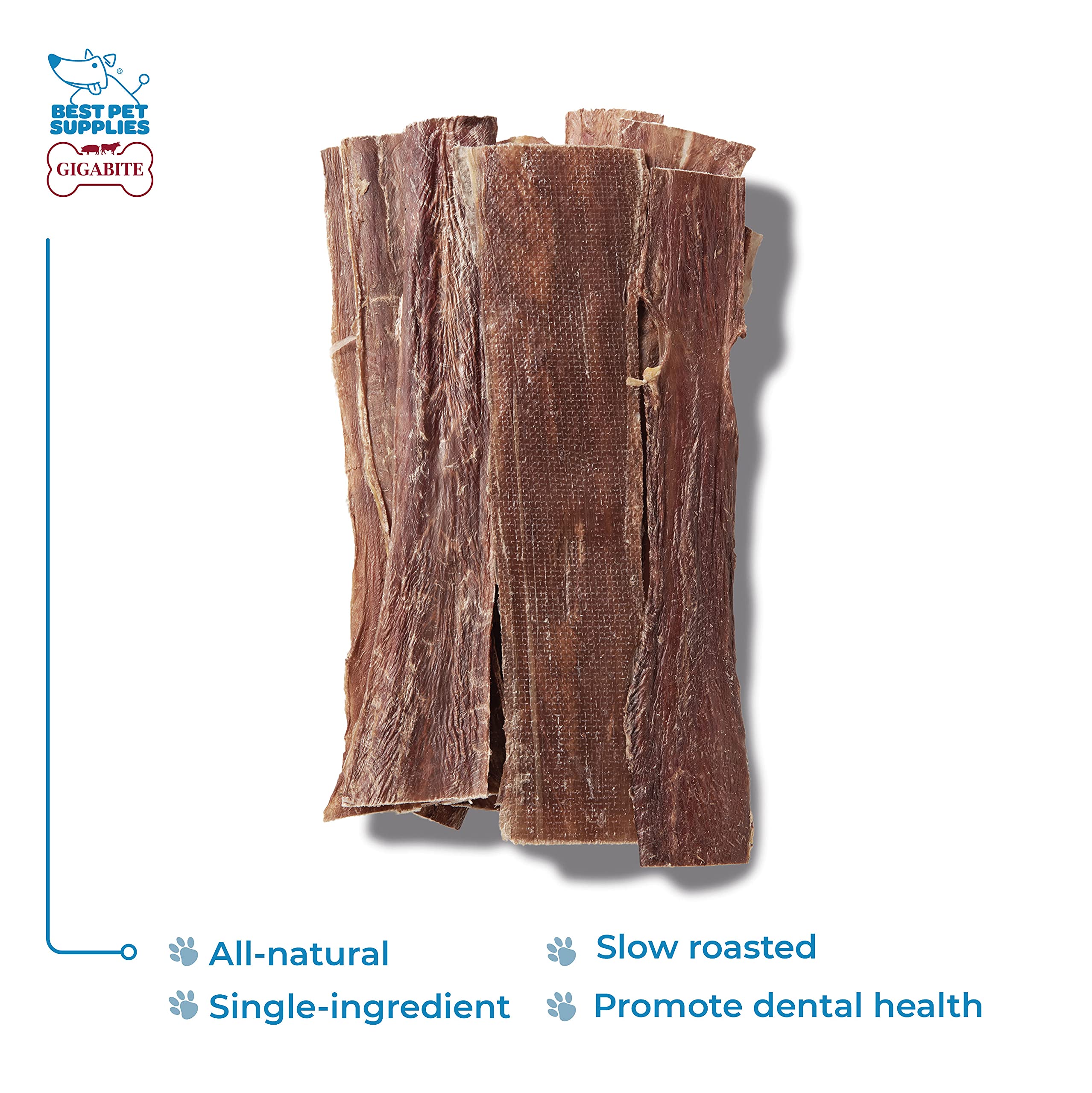 GigaBite haute proteine oesophage, snack idéal pour chiens actifs.