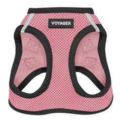 Best Pet Supplies harnais Step-in Air en mesh rose pour confort léger
