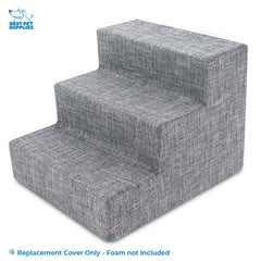 Détail tissu antidérapant de la housse Best Pet Supplies pour rampe.