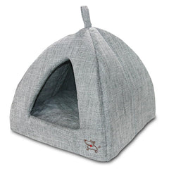 Lit igloo Best Pet Supplies pour chat, douillet et confortable en intérieur.