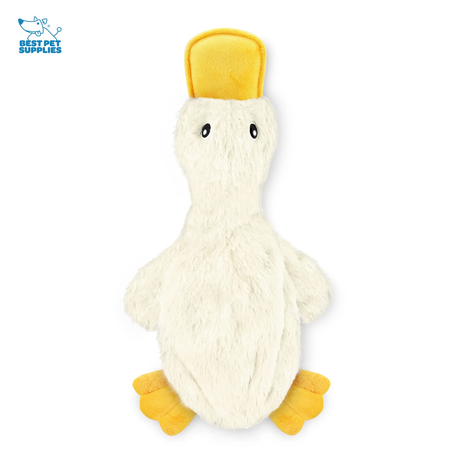 Best Pet Supplies canard crinkle avec corps renforcé pour mordillage durable