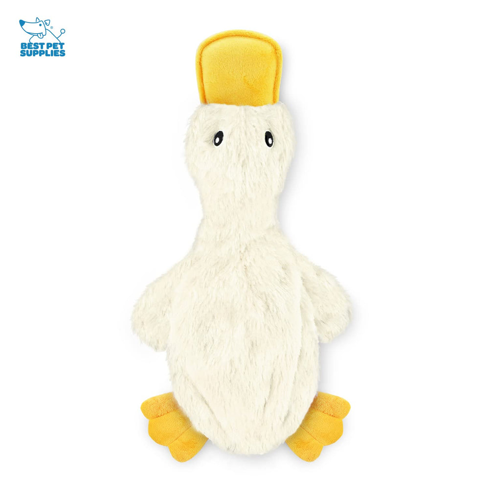Best Pet Supplies canard crinkle avec corps renforcé pour mordillage durable