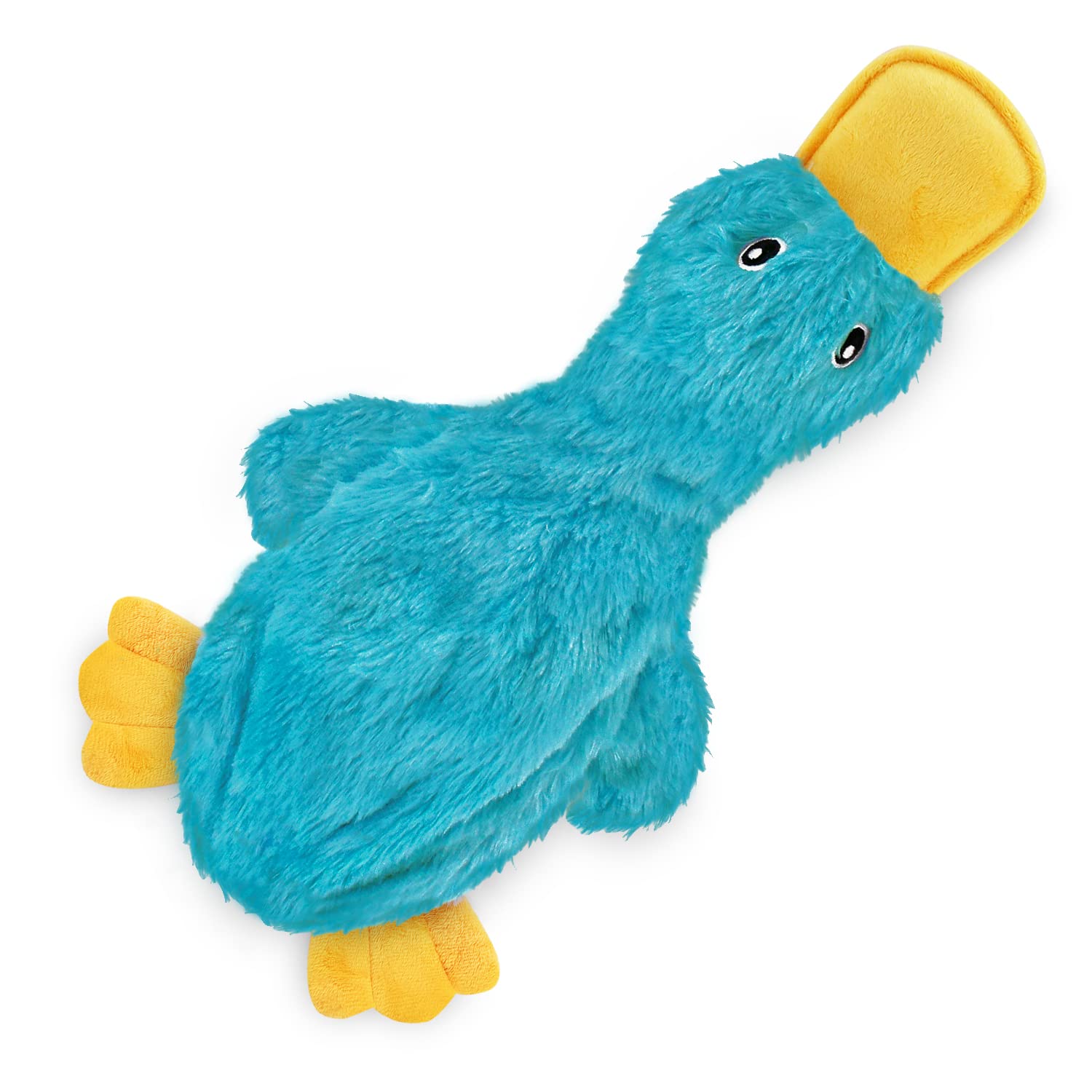 Best Pet Supplies jouet-chien-crissant-canard-lancer-et-recuperer: parfait pour fetch et endurance