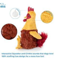 Best Pet Supplies Jouet Chien Interactif Couleurs Vives attire l'attention et amuse le chien.