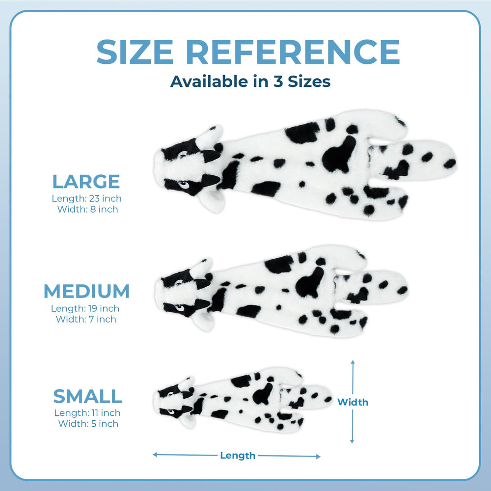 Best Pet Supplies jouet chien-siffleur leopard-des-neiges doux pour stimulation sensorielle.