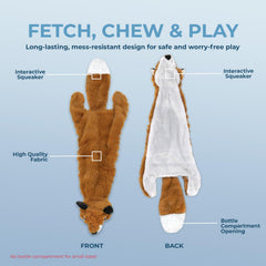 Best Pet Supplies jouet siffleur raton-laveur, conçu pour un amusement durable