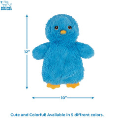 Best Pet Supplies: Doudou câlin bleu, compagnon de couchage doux.