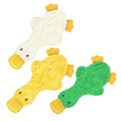 Jouet Best Pet Supplies Canard Crinkle interactif pour chiens, stimulation et amusement.