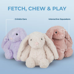 Best Pet Supplies orang-outan-crissant, jouet doux et robuste pour chiens.