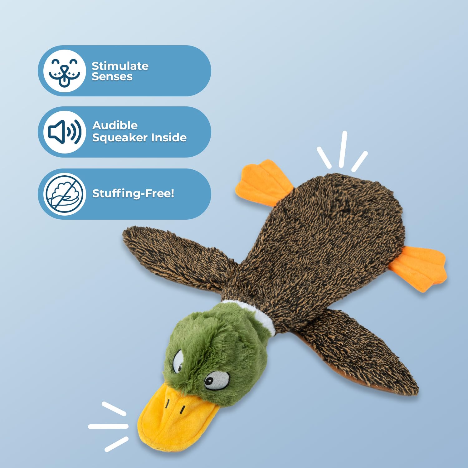 Best Pet Supplies jouet sifflet renard, stimulation mentale amusante