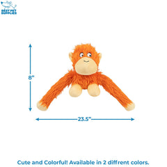 Best Pet Supplies jouet orang-outan squeaker pour sessions de jeu