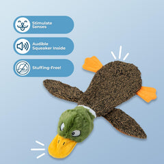Best Pet Supplies – jouet à couinement renard, parfait pour jeux interactifs