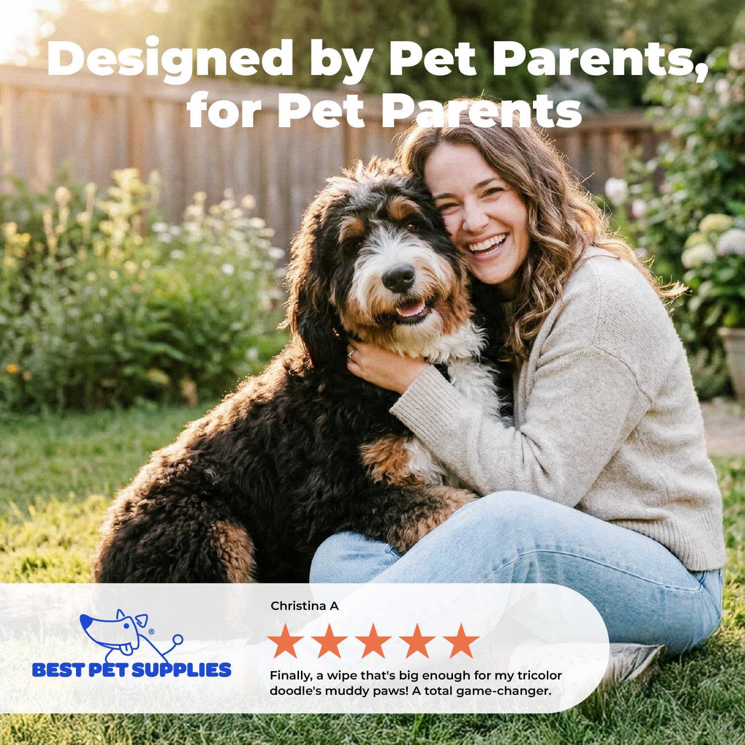 Lingettes pelage douceur et fraîcheur légère avec Best Pet Supplies.
