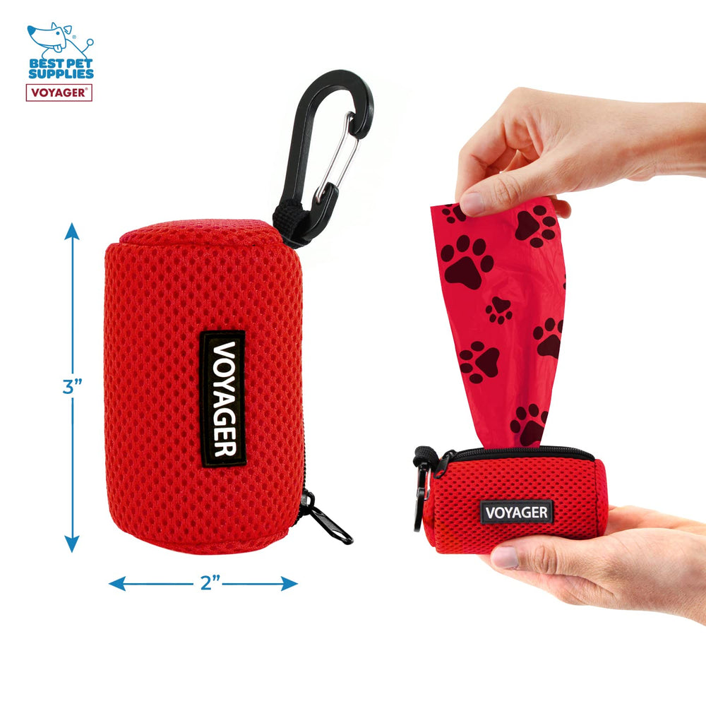 Best Pet Supplies pochette en mesh durable pour sacs a dejections