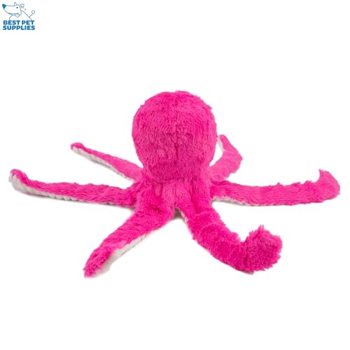 Best Pet Supplies Octomutant, peluche interactive, couleurs vives stimulent l’attention du chien.