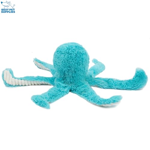 Octomutant Turquoise corps peluche durable prêt au mordillage et au jeu actif