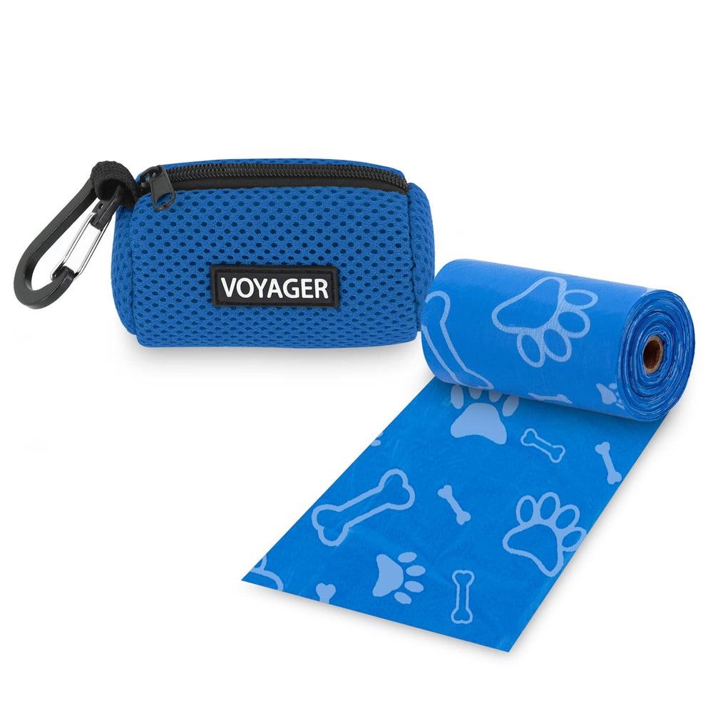 Best Pet Supplies porte-sacs crottes avec attache laisse, pratique pour les promenades.