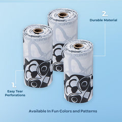 Best Pet Supplies rouleau-sacs-crottes-promenade idéal pour les balades.