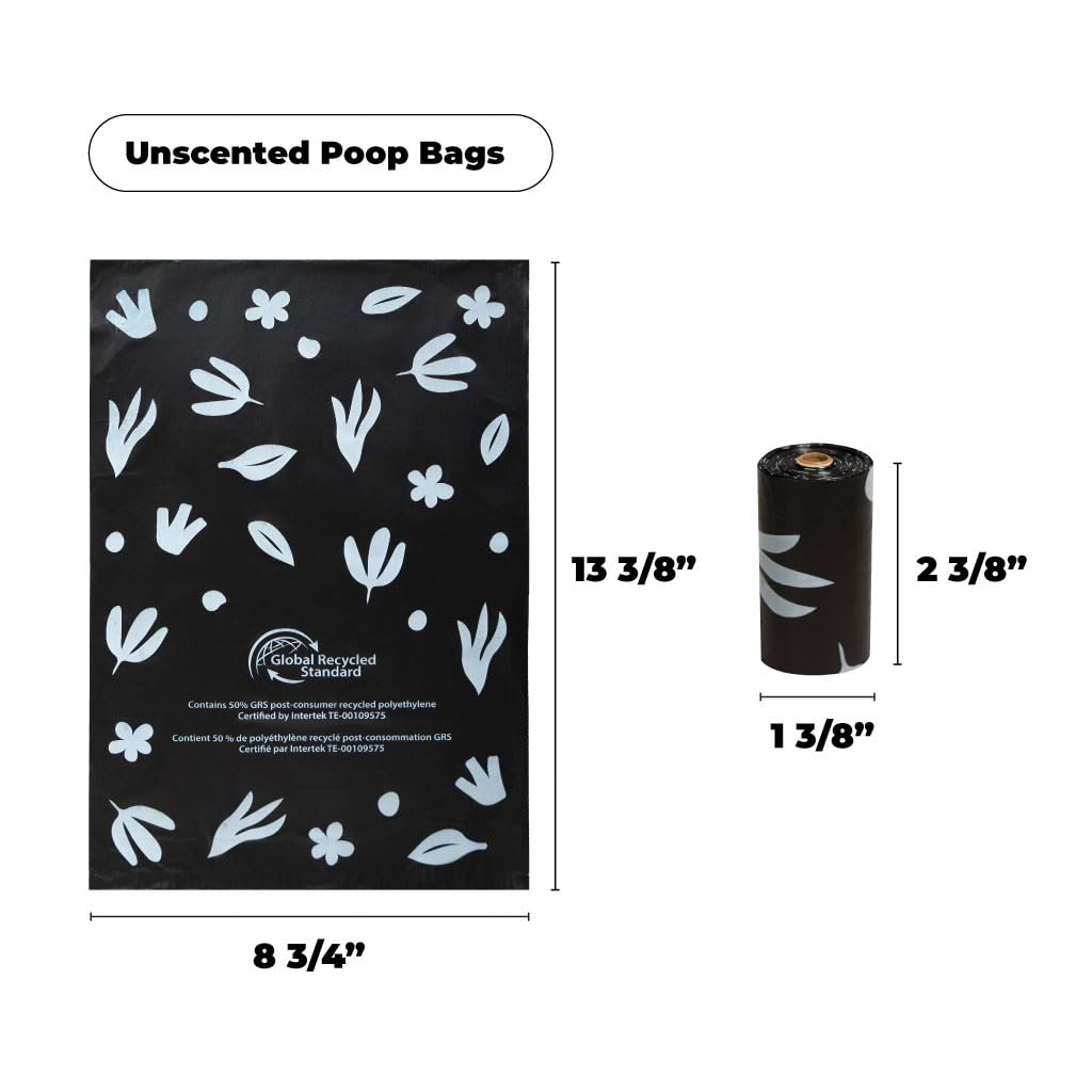 Best Pet Supplies sacs sans parfum, pratiques et propres pour les sorties.