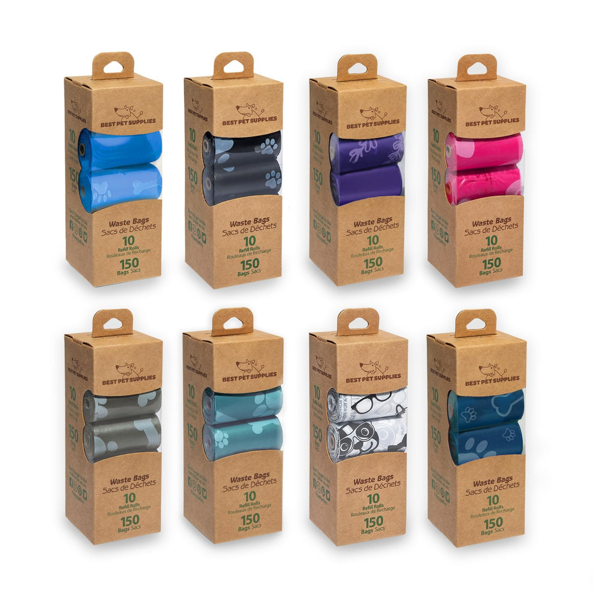 Best Pet Supplies sac-caca-rouleau: résistance à la fuite lors des sorties.