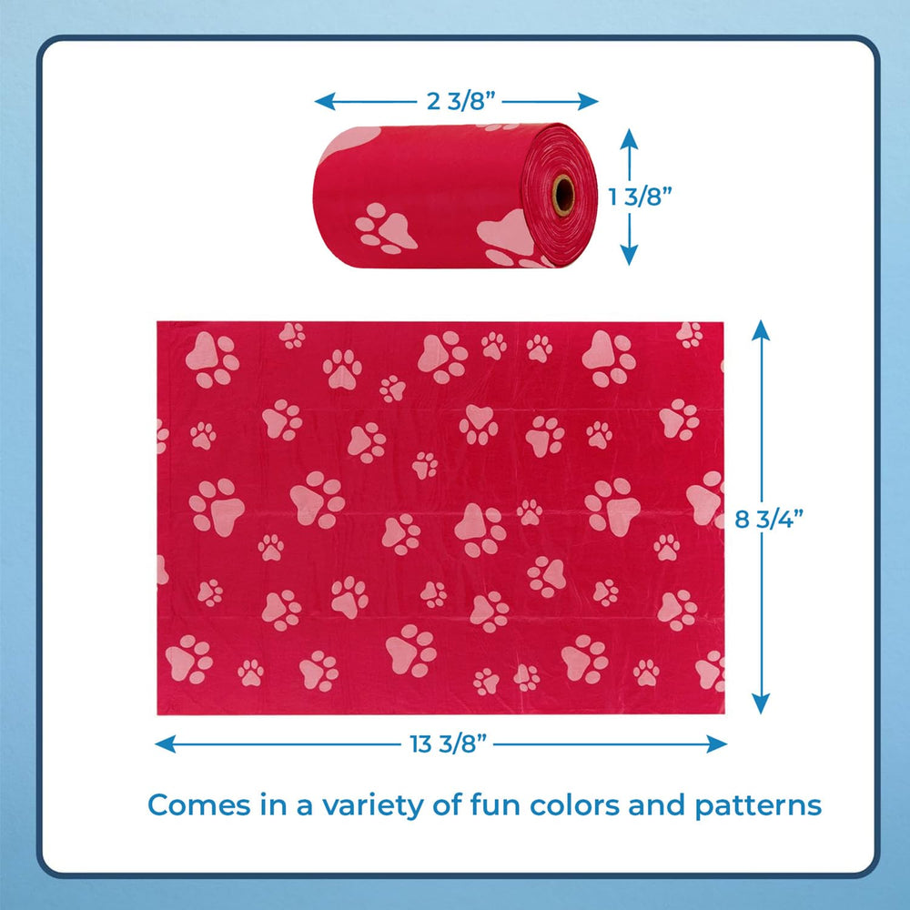 Best Pet Supplies – sacs à crottes avec perforations faciles pour un tirage rapide