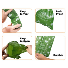 Best Pet Supplies sacs-crottes taille 13x9 adaptée à tous les chiens