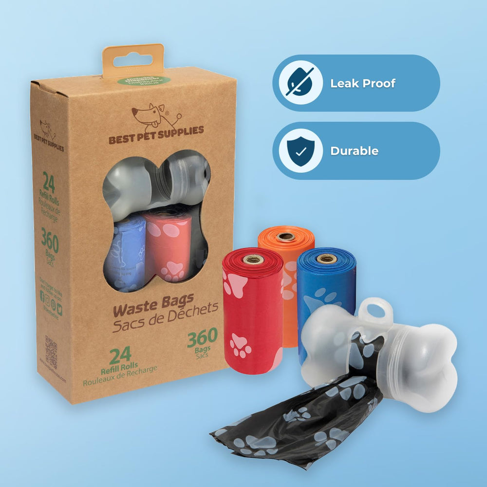 Best Pet Supplies sacs de déjection 13x9 pour toutes les races.