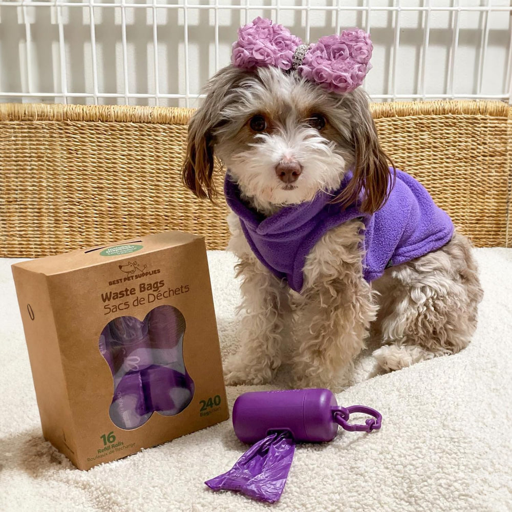 Best Pet Supplies sacs-excrements chien nettoyage rapide et propre après chaque promenade.