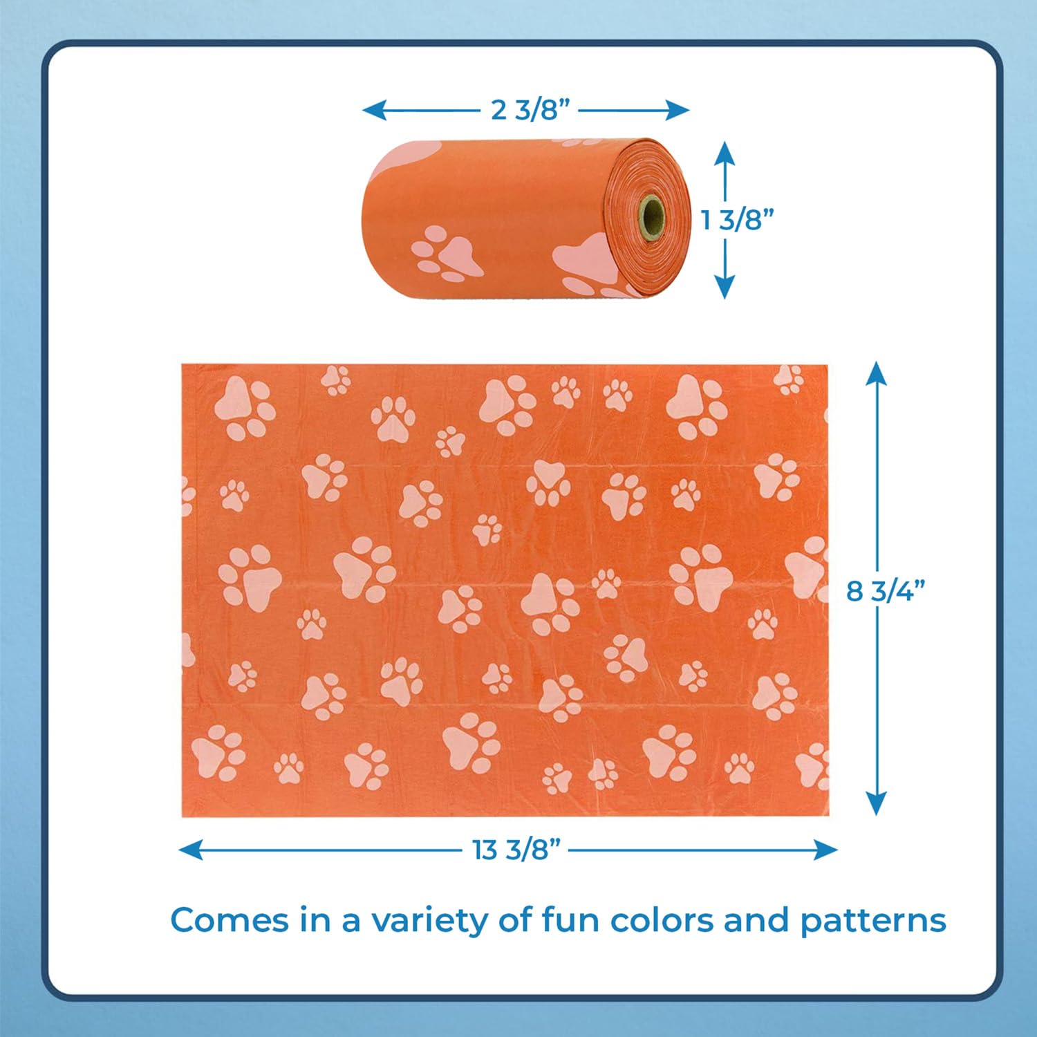 Sacs-poubelle Best Pet Supplies taille 33x23 cm pour chiens