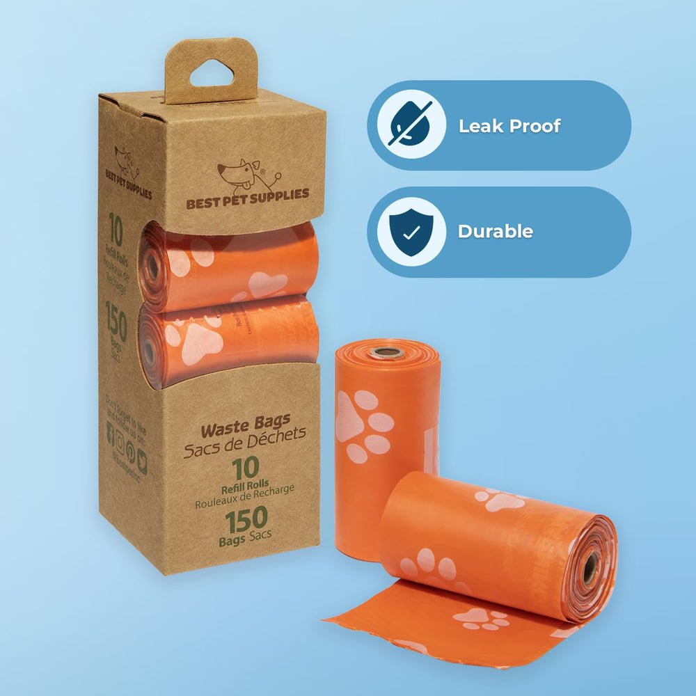 Sacs-poubelle Best Pet Supplies résistants à la déchirure pour déchets canins