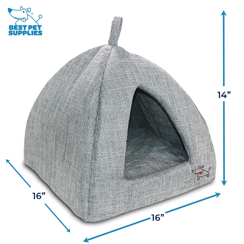 Tente dôme Best Pet Supplies pour chat, espace privé et rassurant.