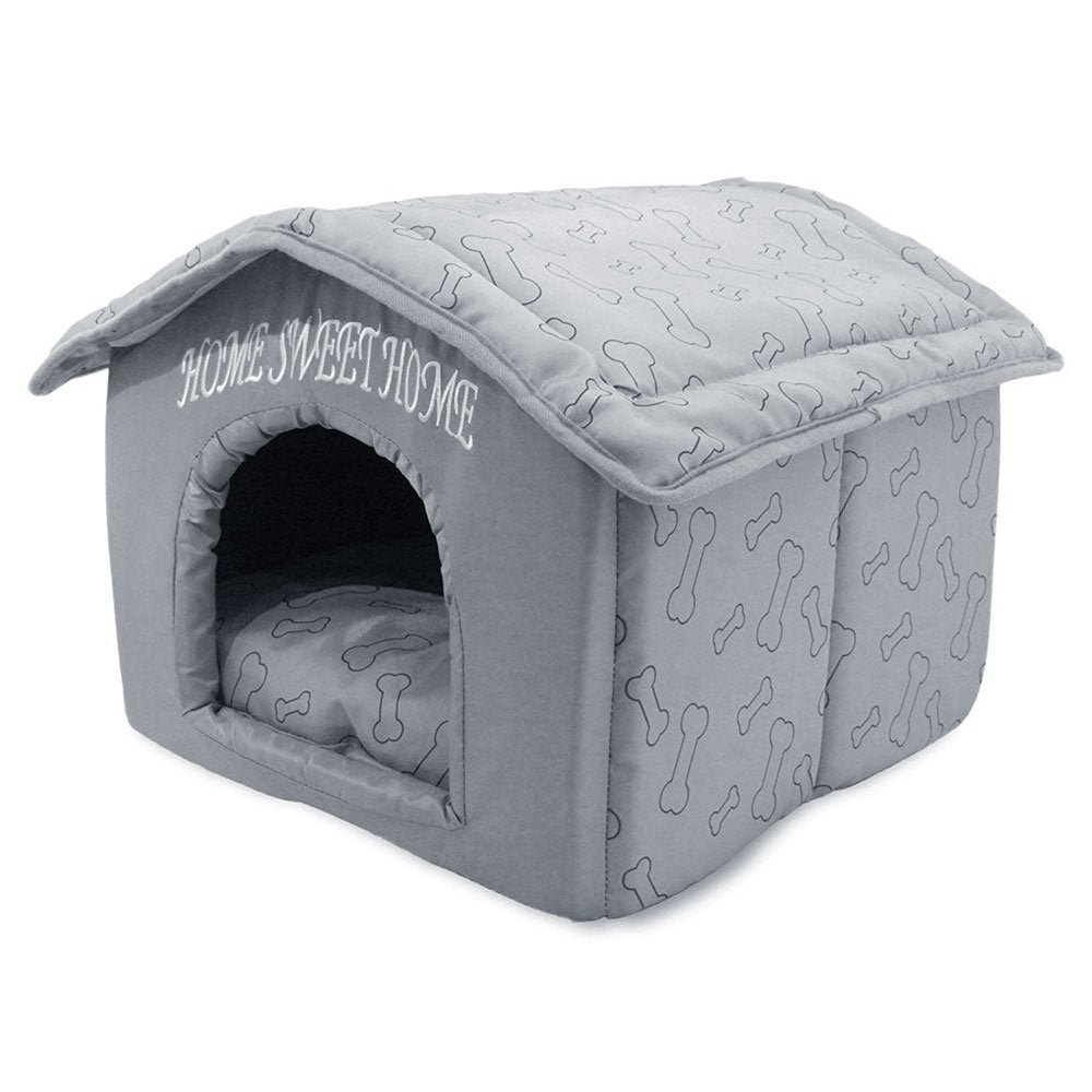 Best Pet Supplies Tente-dôme pour chat avec rembourrage amovible, confort intérieur.