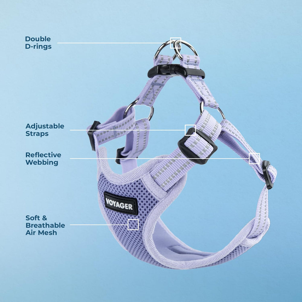 Clip rapide du harnais Voyager Best Pet Supplies, mise en place facile