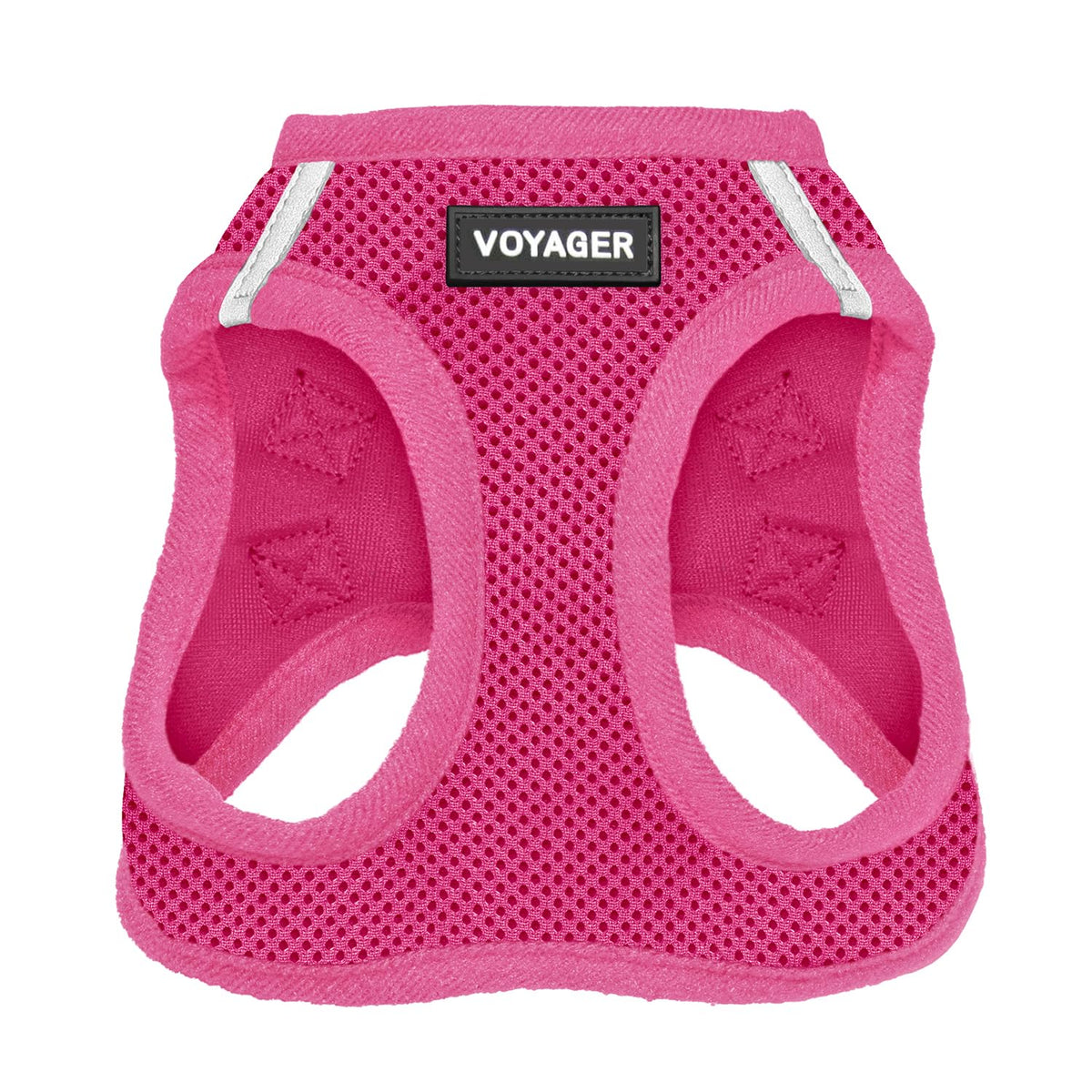 Best Pet Supplies Voyager harnais à enfiler fuchsia, pratique et confortable pour promenades.