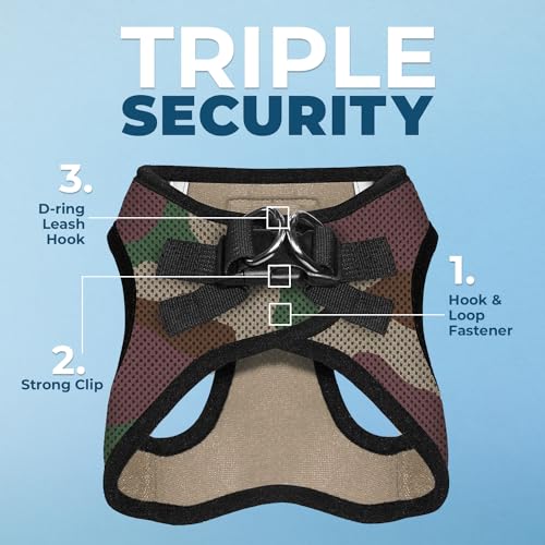 Harnais Voyager Best Pet Supplies avec bandes réfléchissantes pour une meilleure visibilité
