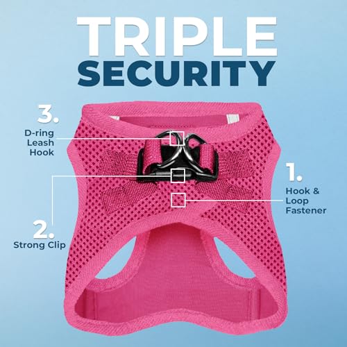 Voyager Best Pet Supplies harnais avec bandes réfléchissantes pour meilleure visibilité.