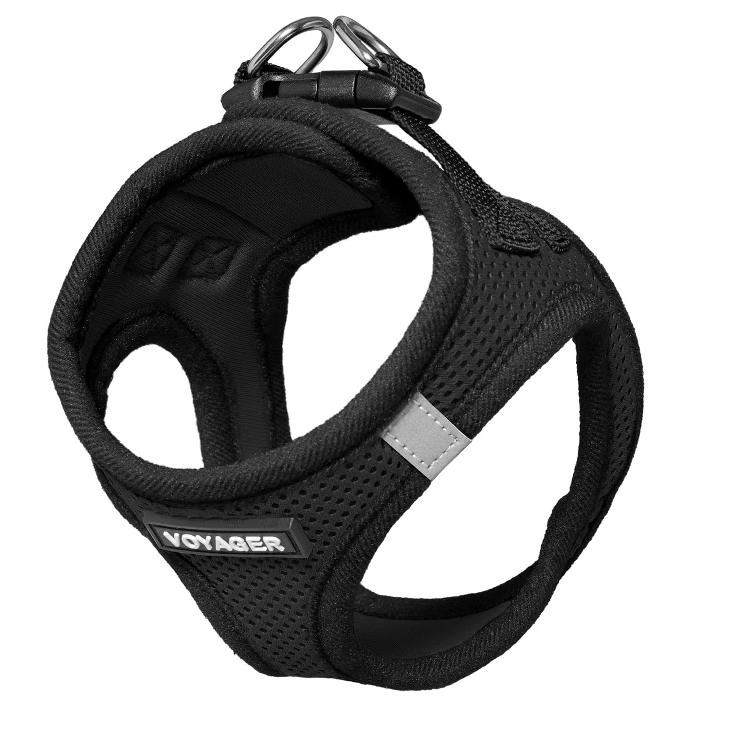Best Pet Supplies Voyager harnais double-d-rings: securite renforcée et controle.